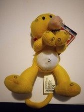 Popeye Eugene the Jeep Plush Yellow Cartoon Collectible VTG 9"Please Read
