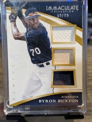 2015 Panini Immaculate Collection - Immaculate Trios Byron Buxton #1 /99...