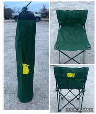 Masters Golf Tournament Folding Chair w/ Carry Bag – Excellent Condition!