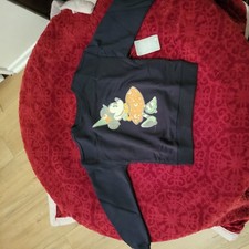 NWT Disney Parks Kids Minnie Mouse Black Halloween Pullover - Size 7/8