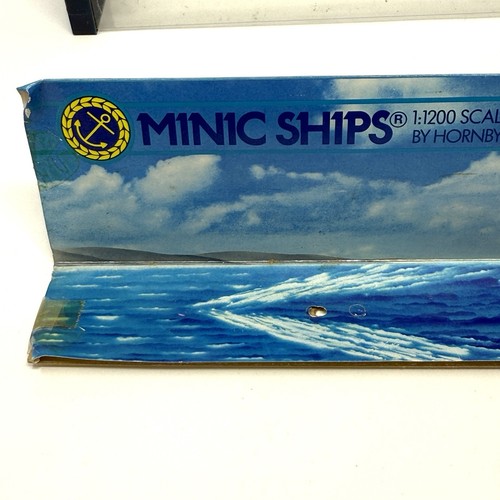 Minic Ships RMS Queen Elizabeth Hornby M703 Diecast w/ Glide Wheels Scale 1:1200 - Picture 12 of 19