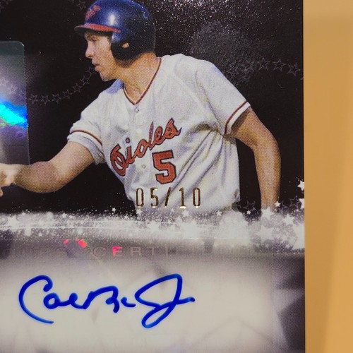 2024 Topps Series One BROOKS ROBINSON & CAL RIPKEN JR 5/10 Dual Auto Orioles - Picture 2 of 7