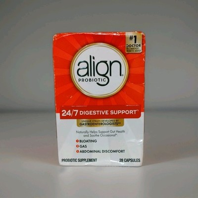 ALIGN PROBIOTIC - 24/7 DIGESTIVE SUPPORT - 28 CAPSULES- EXP. 05/2028