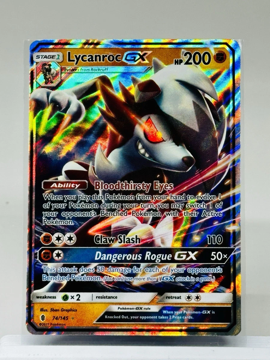 lycanroc gx pokemon card value - SV66/SV94 [Colourless] Pokemon Sun & Moon Burning