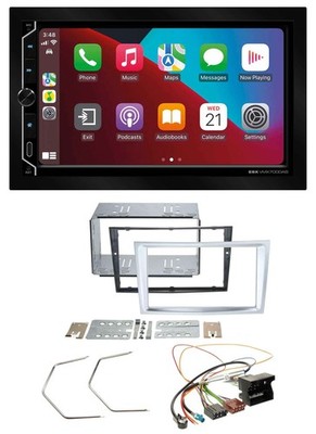 ESX 2DIN DAB USB MP3 Bluetooth Car Stereo for Vauxhall Astra H Zafira B Corsa D Matt -