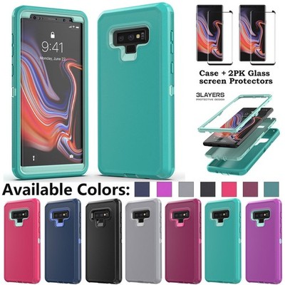 For Samsung Galaxy Note9 10+ 20 Ultra 5G Shockproof Heavy Duty Rugged Case Cover