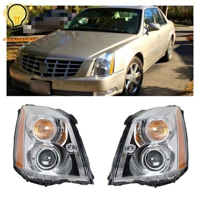 Headlight Headlamp For Cadillac DTS 2008 2009 2010 11 HID Projector Left&Right