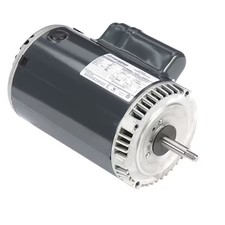 Leeson 5Kcr48tn2174t Motor, Cap St, 3 Hp, 3450, 115/230V, 56J, Odp