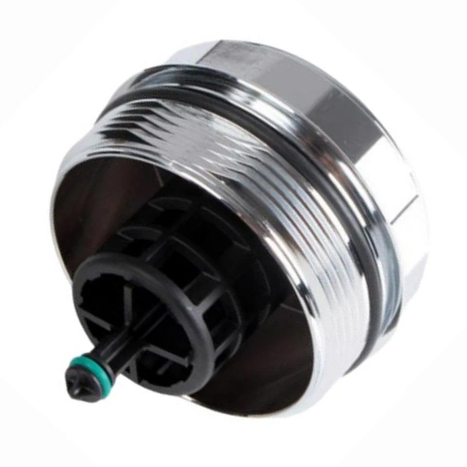OEM Style Aluminum Oil Filter Housing Cover Cap for BMW For N54 For N55 Series - Image 3 of 4