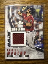 2025 Topps Gabriel Moreno Major League Material MLM-GM player-worn relic