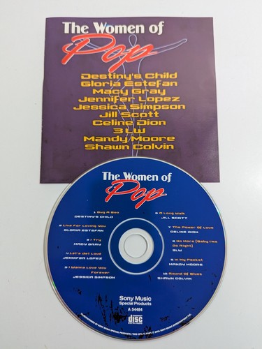 The Women of Pop CD Sony Music 2001 - DISC and Liner Only Destiny's Child & More - Picture 1 of 8