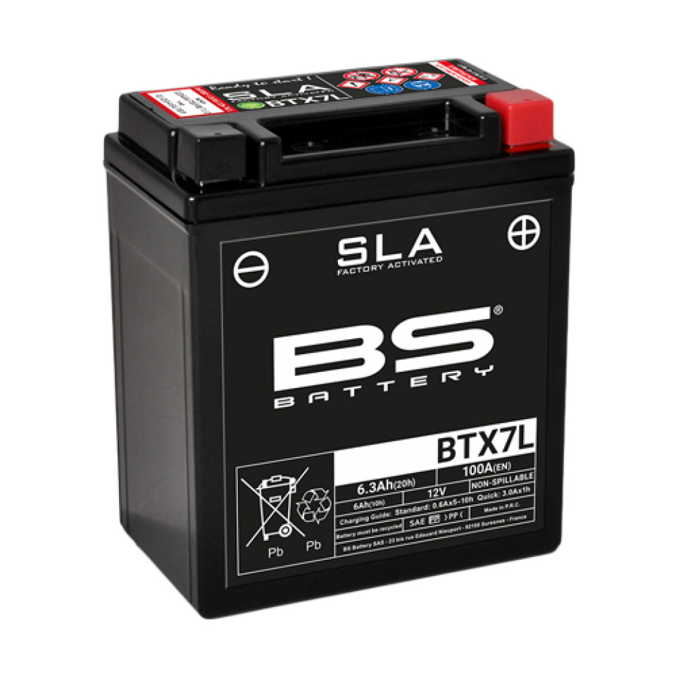 Batterie 12V SLA performante et résistante aux vibrations pour Derbi 125