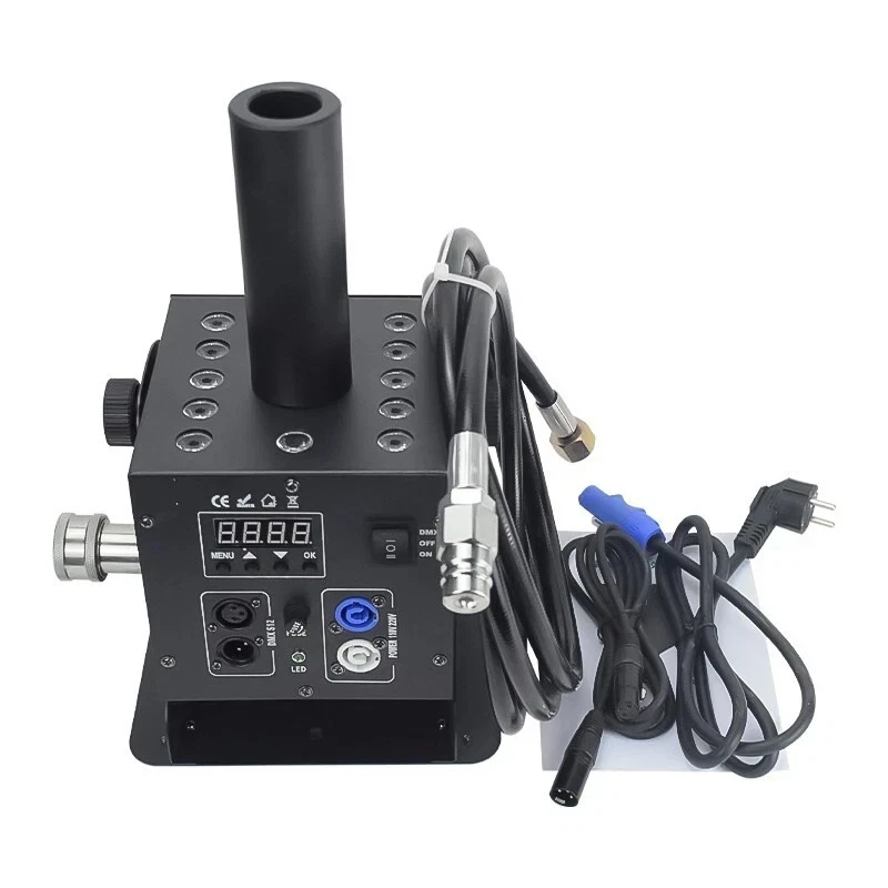 CO2 Cryo Jet Smoke Machine CO2 Cannon DMX Blaster Disco DJ Stage Fog Machine - Image 3 of 4