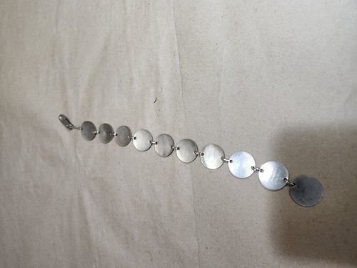 Vintage Ten Commandments Silver Tone Metal Bookmark w/Tie Clip - Bild 5 von 6