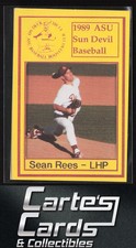 Sean Rees 1989 ASU Sun Devils Booster Club #NNO Arizona State Sun Devils
