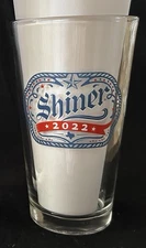 2022 “State Fair Of Texas” SHINER BEER PINT GLASS Spoetzl Brewery