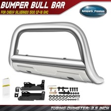 3.5 Ss Bull Bar Front Bumper Grille Guard For Chevy Silverado 1500 07-18 Gmc 3.5 Ss Bull Bar Front Bumper Grille Guard For Chevy Silverado 1500 07-18 Gmc