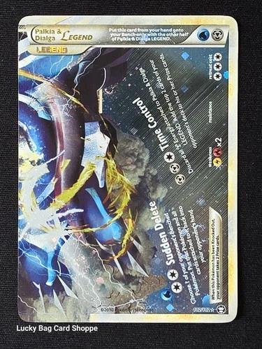 Palkia & Dialga Legend 102/102 (Bottom) - Triumphant Pokemon TCG NM