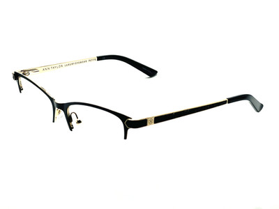 AUTHENTIC ANN TAYLOR ATP012 C01 Matte Black Women Eyeglasses 50mm 16 130