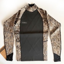 Wetsox Mens M Neoprene Surf Swimming Wetsuit Flex 1MM Skins LS Jacket Top NWT