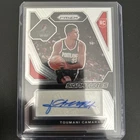 2023 Prizm Toumani Camara Base RC Signatures Auto - Blazers