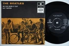 BEATLES We Can Work It Out RARE Sweden 45 ORANGE VARIANT Day Tripper swedish