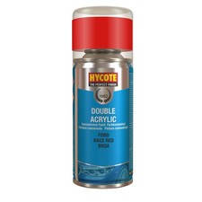 Hycote Double Acrylic Aerosol Car Spray Paint Ford Race Red 150 ml