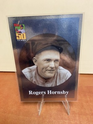 2001 Topps Chrome Before There Was Topps #BT6 Rogers Hornsby