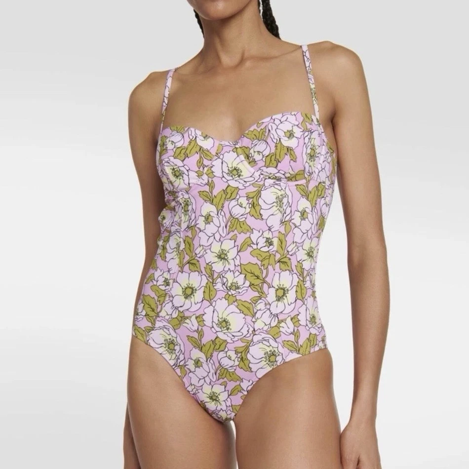 【新品・タグ付き】TORY BURCH 水着 スモックワンピース 水着 Tory Burch Floral One Piece Swimwear for Women for sale | eBay