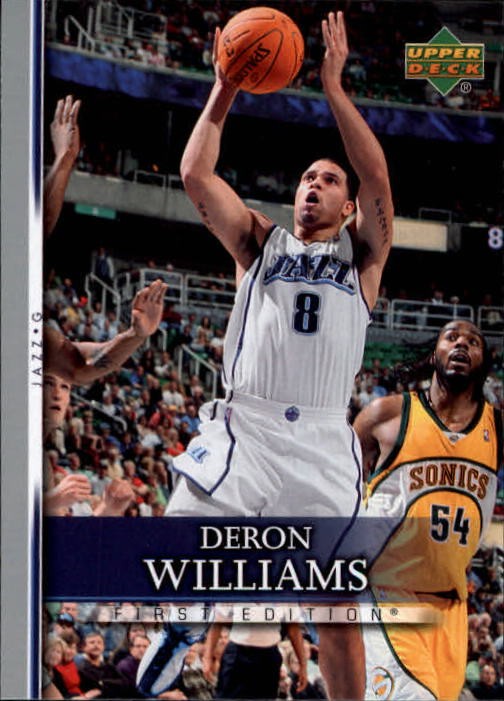 2007-08 Upper Deck First Edition #84 Deron Williams - BSK