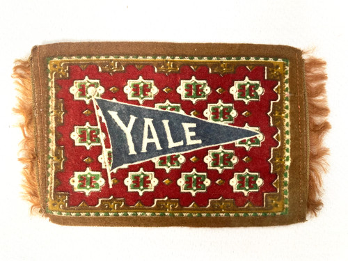 Tobacco Silk  YALE  University approx. 8" x 5"