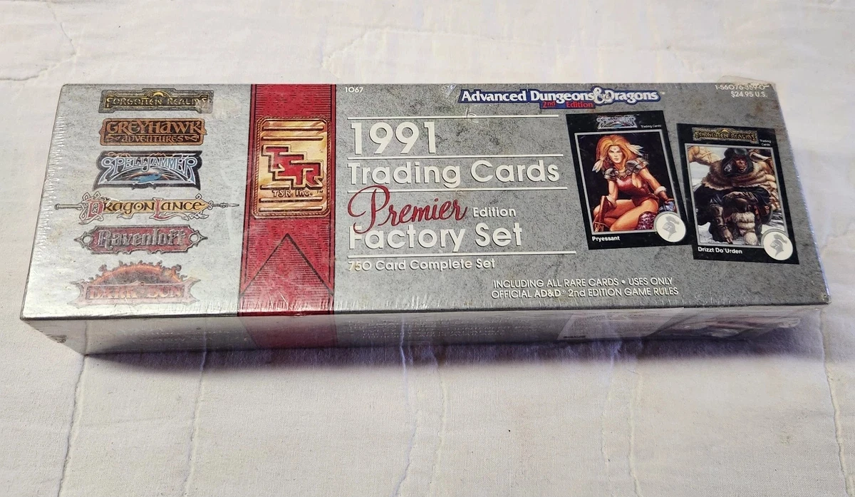 1991 アドバンスドダンジョンズ & ドラゴンズ トレーディングカードセット 1991 TSR Advanced Dungeons Dragons Trading Cards Factory Set for