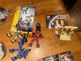 LEGO Lot of 13 Star Wars Mini Ship 4500, 4495, 4485, 4494, 4490, 4488 Incomplete