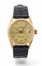 Ladies ROLEX Datejust 31 - Solid 18ct Yellow Gold Case  Ref. 6827 - Midsize 31mm