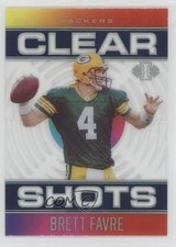 2021 Panini Illusions Clear Shots Sapphire Brett Favre #CS-11 HOF 0a6