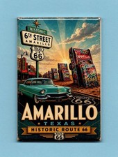 ROUTE 66 BIRTHPLACE PLAZA TRAVEL POSTER *2X3 ...