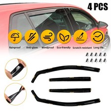 Wind Deflectors Rain Guards Set for VW Golf Mk7 5 door Hatchback 13-20 Clip-on