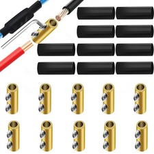 10Pcs 6-10AWG 6 8 10 Gauge Wire Connectors Nut Kit 80Amp Screw Quick Terminal...