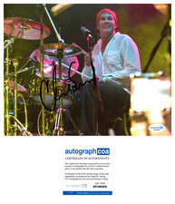 Chad Smith ‘Red Hot Chili Peppers’ Band Drummer Signed 8x10 Photo ACOA RHCP