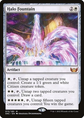 MTG Magic the Gathering Halo Fountain (15/547) Streets of New Capenna LP