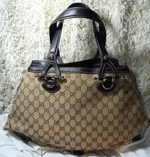Gucci Sukey Large Beige GG Canvas Bag( beautiful condition)