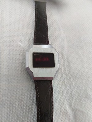 Timex LED Uhr / Vintage 70er Jahre 