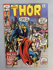 Mighty Thor 179, VF- 7.5, Marvel Bronze Age 1970, Jack Kirby, Neal Adams Cover