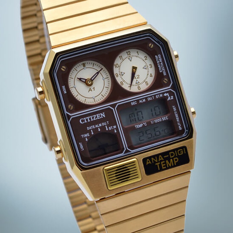 ＊動作確認済み＊CITIZEN ANA-DIGI TEMP ゴールド 動作確認済み＊CITIZEN ANA-DIGI TEMP ゴールド