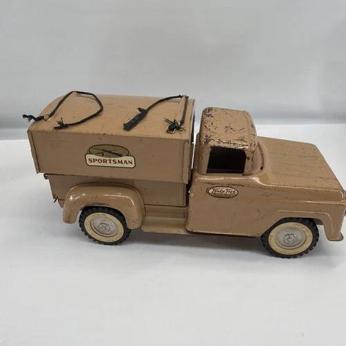 Vintage Tonka  Pressed Steel Pickup Truck  w/ hard Shell