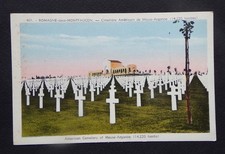 R401B) CPA ROMAGNA SOUS MONTFAUCON Amerikanischer Friedhof American Cemetery