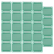 DIY Electronics Project 24 pcs Green PCB Boards for Soldering Circuits