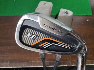 MAXFLI Varsity Maximum Distance Stainless Irons 5-7-9 Steel Shaft Regular RH