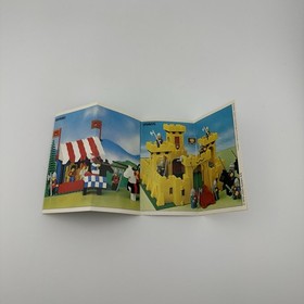1979 Vintage Lego 677 6077 Knight's Procession Castle Set Manual ONLY Original