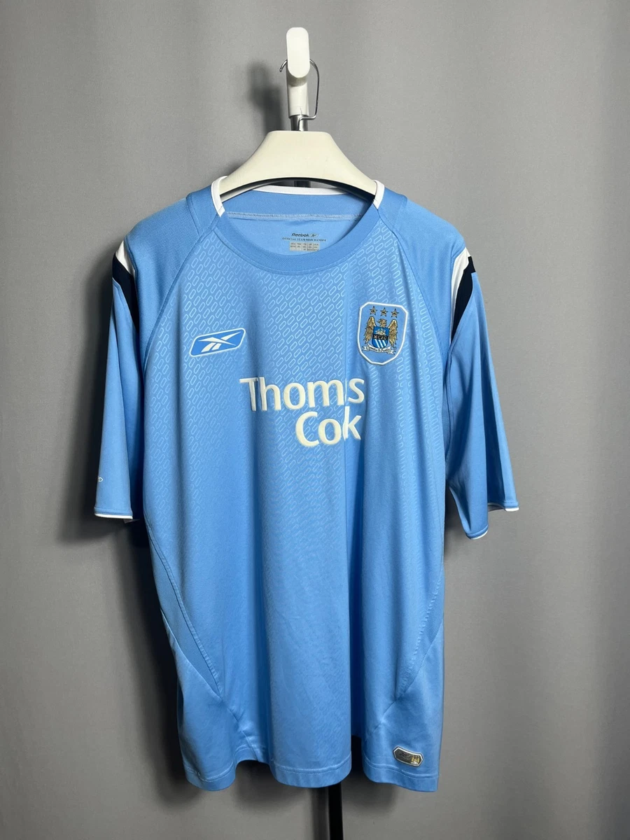 Reebok Manchester City International Club Soccer Fan Jerseys for